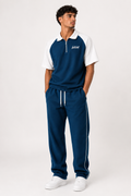 Ensemble WASM. Signature — Polo Zippé & Pantalon Oversize